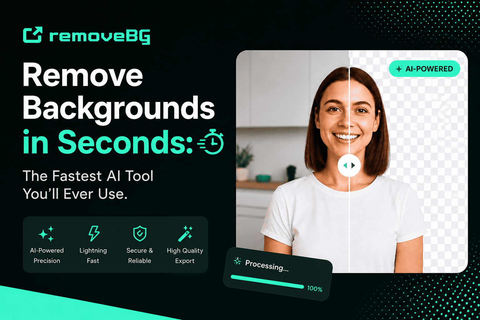 Remove Backgrounds in Seconds : The Fastest AI Tool You Ever Use